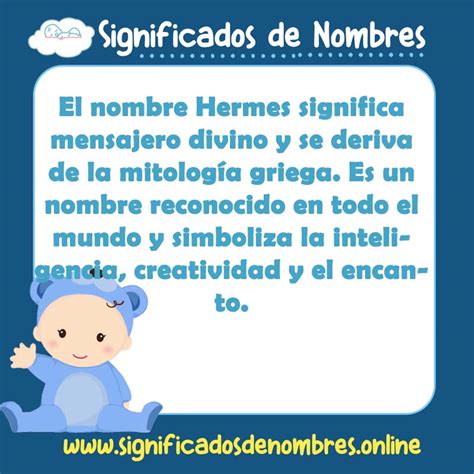 Significado, Origen y Personalidad del Nombre Hermes